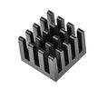 Heat Sink Black Anodised 27K/W 13x13.5x10mm